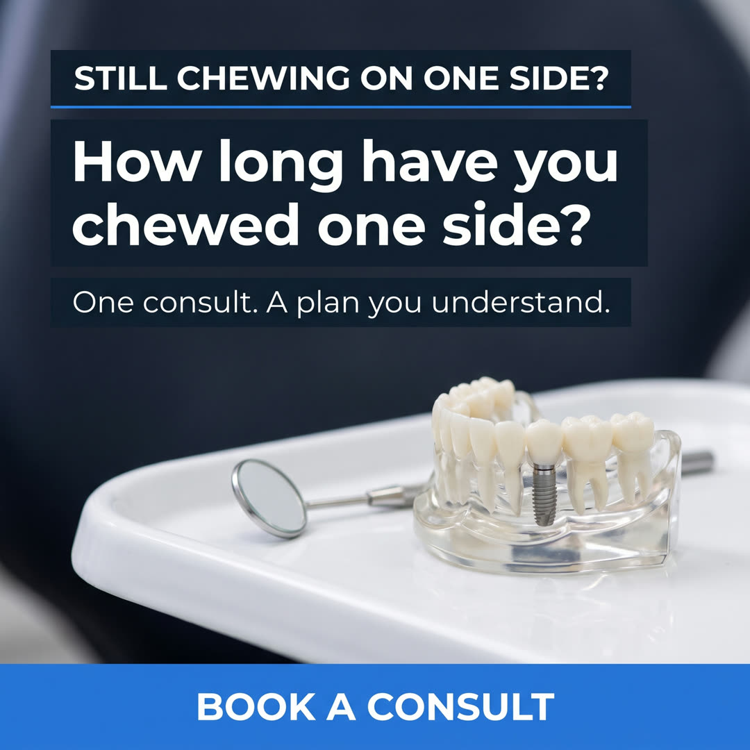 Sample ad for Cedar Point Implant Studio