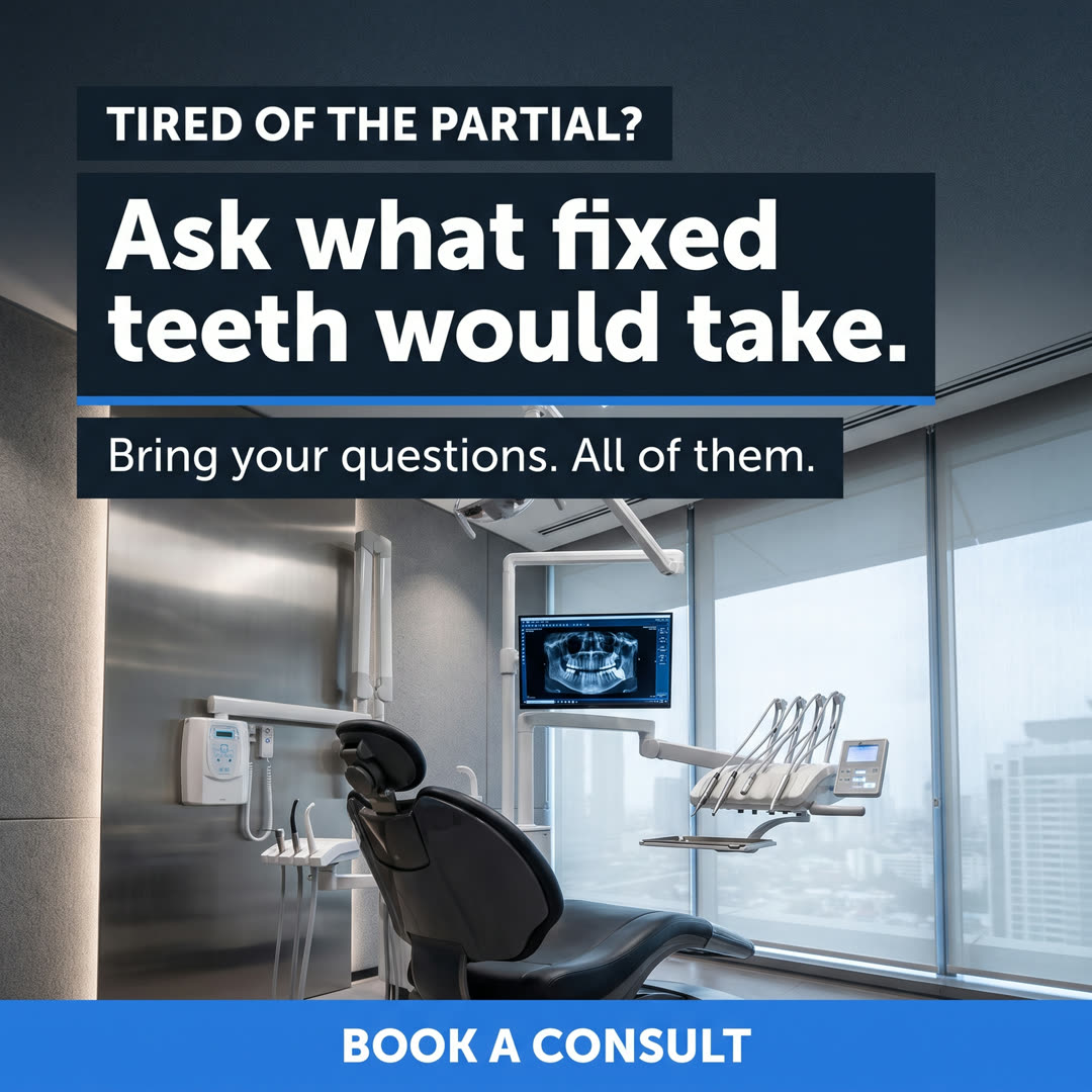 Sample ad for Cedar Point Implant Studio